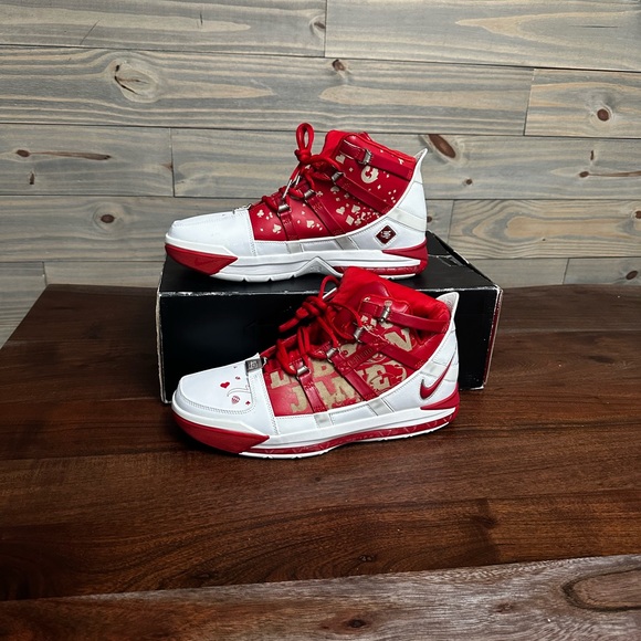 Size 11- Nike Zoom LeBron 3 All-Star With Box OG All - Picture 8 of 9